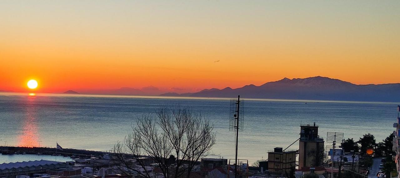 Evris House Panoramic Sea View Apartment Кавала Екстериор снимка